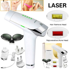 300000 Pulses flash - IPL Hair Removal System, 2 in 1 LESCOLTON Home Electric Painless Laser Epilator Permanent Hair Removal Device for Women Men Body Face Bikini