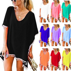 bathing suit, Tassels, Fashion, chiffon