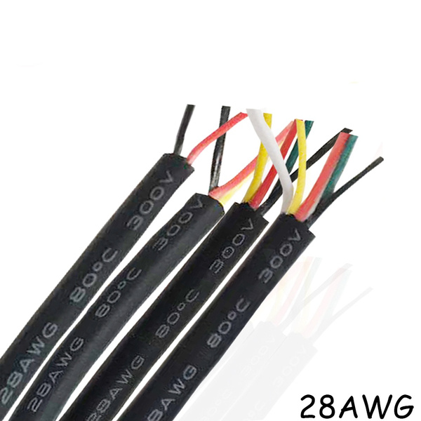 Wire, 4-Conductor, 28 AWG