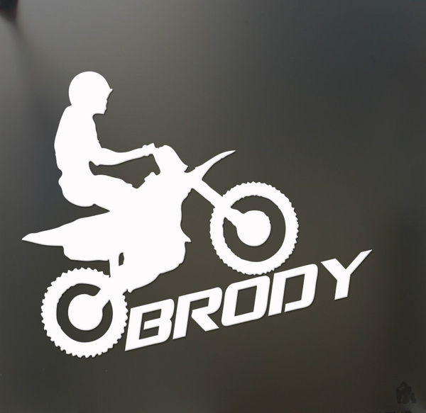 Car & Motorbike Stickers - De Motocross Em Desenho - Free