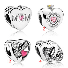Charm Bracelet, Heart, diyjewelry, Love