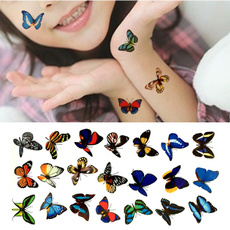 butterfly, tattoo, tattoobodyart, childrentattoo