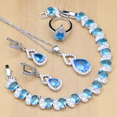 Blues, sky blue, Bridal, Jewelry