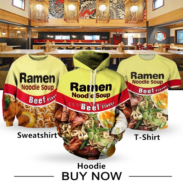 beef ramen noodle hoodie