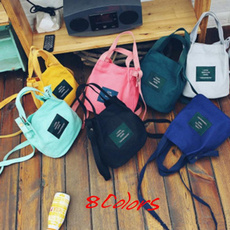 women's shoulder bags, Shoulder Bags, canvasbucketbag, Totes