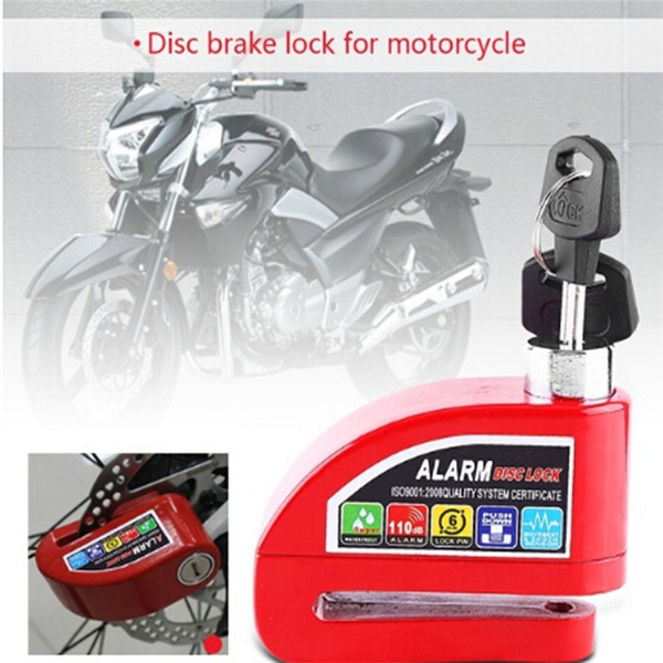 Motorbike Lock Disc Brake Lock Motorcycle Bike Anti-Theft&Waterproof Brake Disc Wheel Security Lock