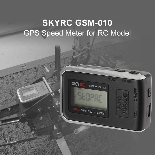 Rc gps store speed meter