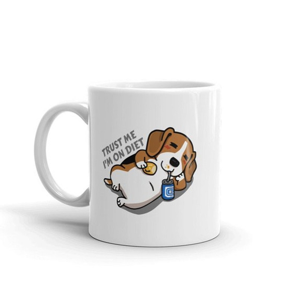 KEEP CALM and HUG a Beagle Mug Coffee Cup Gift Idea for Dog lover 