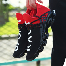 Mens Running Shoes Breathable Lightweight Shockproof Casual Walking Shoes Fashion Sports Sneakers