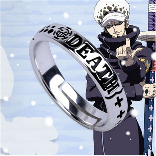 Hot Anime One Piece Monkey D Luffy Death Trafalgar Law Ace 925 Sterling Silver Ring Cosplay Gift S925 Props Manga Wish Hot Anime One Piece Monkey D Luffy Death Trafalgar Law Ace 925 Sterling Silver Ring Cosplay Gift S925 Props Manga Wish