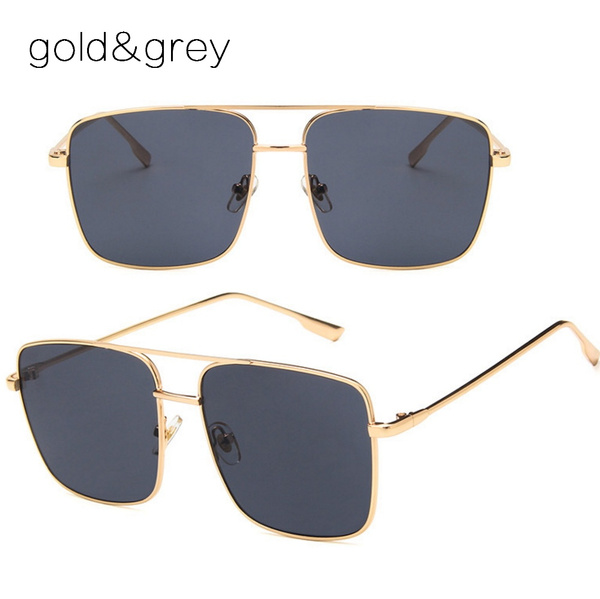 Big gold sunglasses Clearance