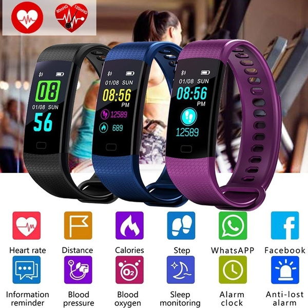 y5 color screen fitness tracker