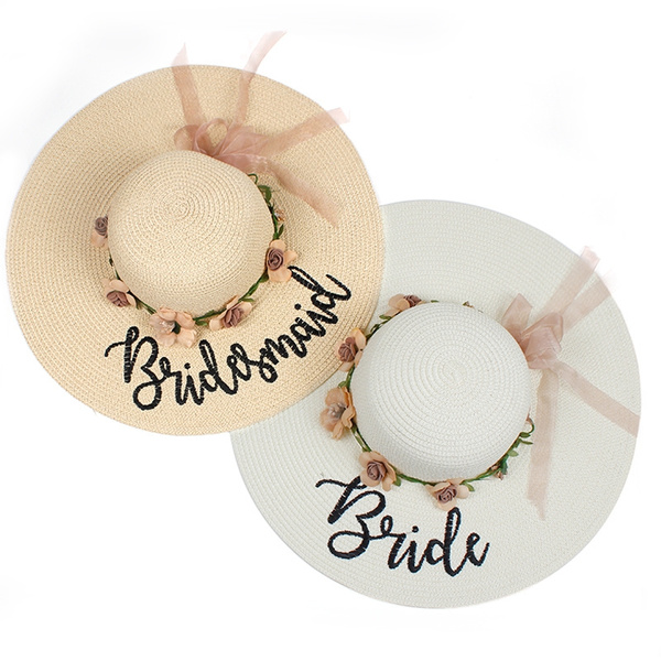 bridesmaid sun hat