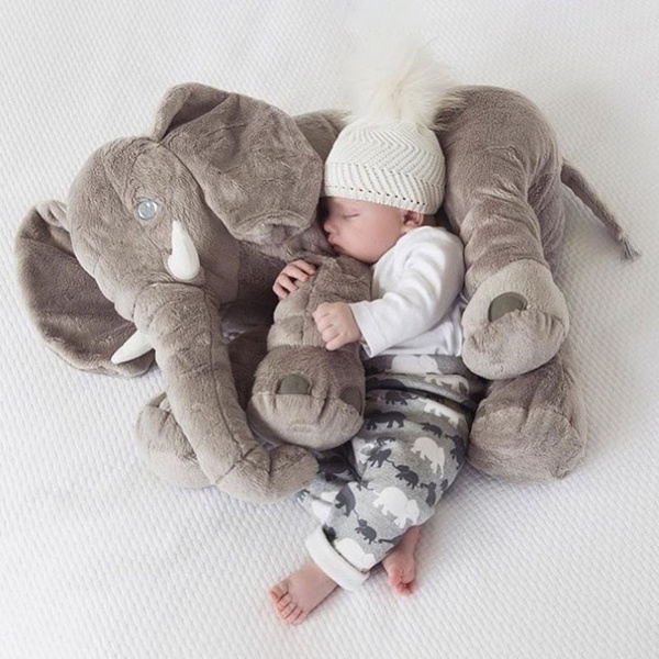 Baby Children Elephant Cushion Plush Toy nap Pillow.