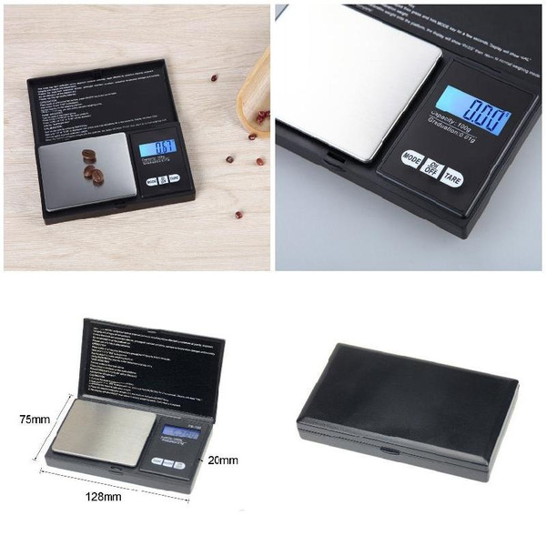 Generic High 0.1-1000g Precision Digital Scale Weed Coin Jewelry Po