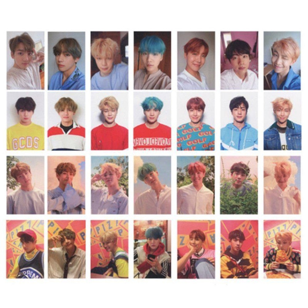 7Pcs KPOP BTS Bangtan Boys Love Yourself Album Photo Cards Hip Hop  Photocard New