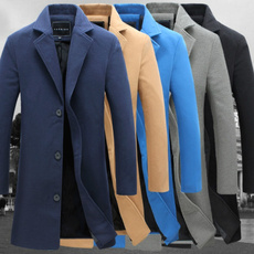 woolen, casual coat, Fashion, Jacket