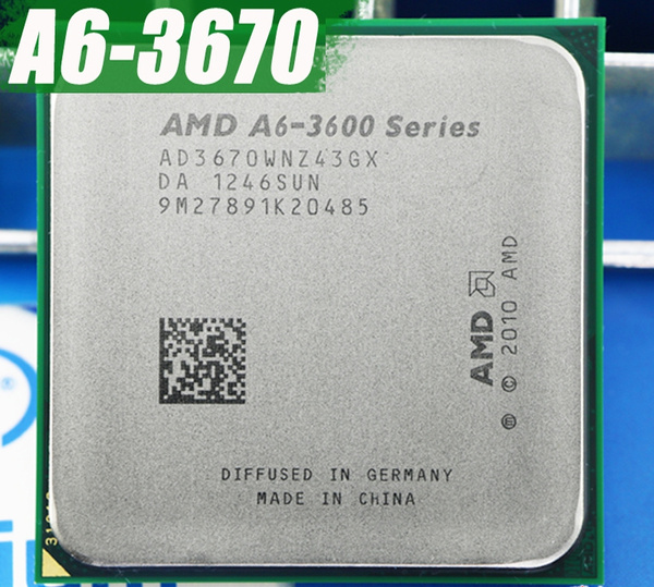 キャッシュ AMD A6-Series APUs A6-3670 FM1 TDP 100W 2.7GHz×4