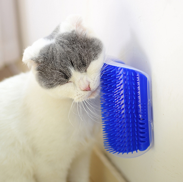 corner cat brush