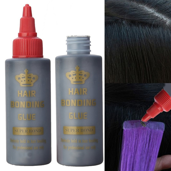 1PC Pro 1Floz Hair Bonding Glue Super Bonding Liquid Glue For Weaving Weft  Wig Hair Extensions Tools Professional Salon Use | Wish