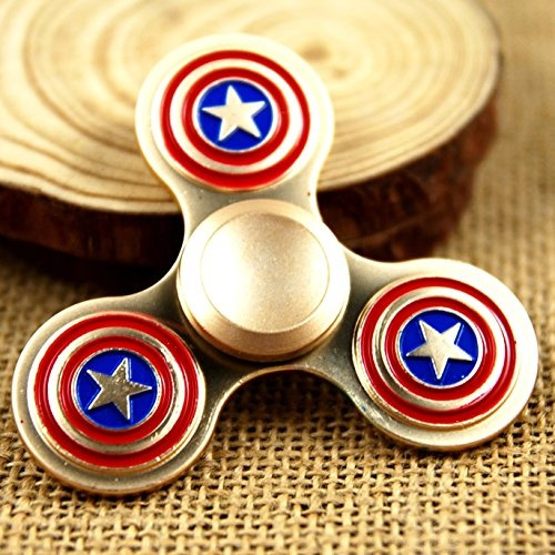captain america spinner gold