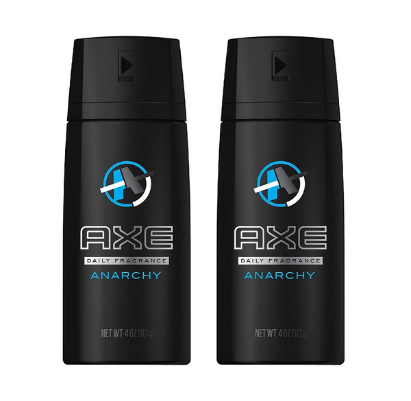 Commissie stimuleren Raap Axe Body Spray Deodorant Anarchy For Him 150 Ml (Pack Of 2) | Wish