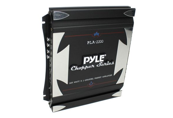 Pyle PLA2200 1400W 2 Channel Bridgeable Mosfet Amplifier 