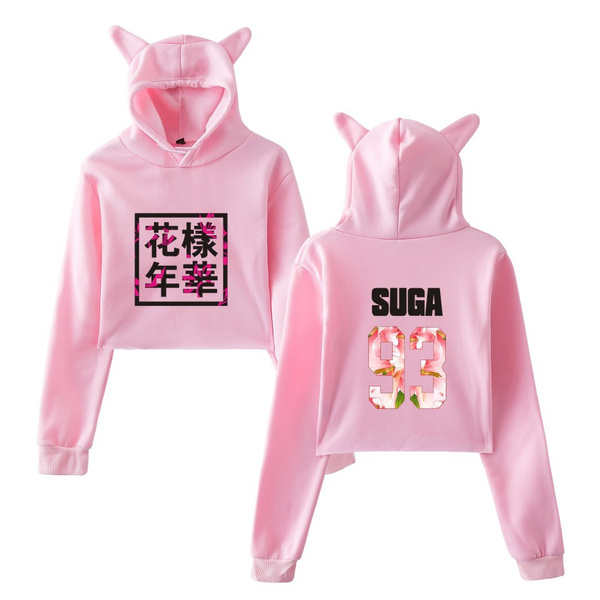 Bts cat sale ear hoodie