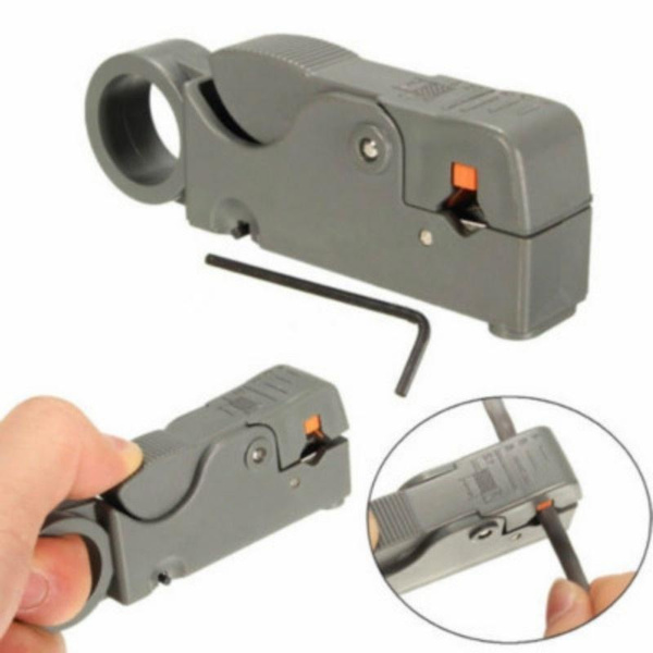 RG-62 Rotary Coaxial Cable Stripper For RG-58 RG-59 