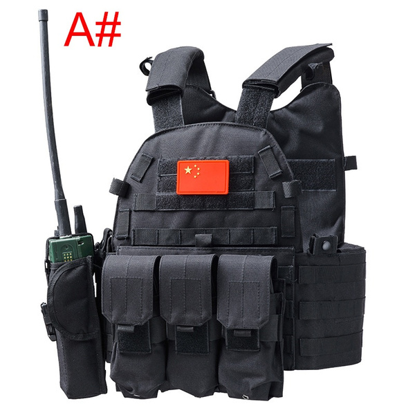 Body Armor JPC Plate Carrier Vest Ammo Magazine Chest Rig Airsoft Paintball Gear 