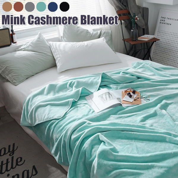 Super Soft Warm Micro Plush Flannel Fleece Blankets Throw Rug Home Sofa Bedding 