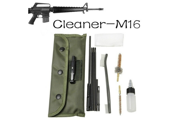 AA Shield .22 cal .223 556 Rifle Gun Pistol Cleaning Kit Set Nylon Brush 10PCS 