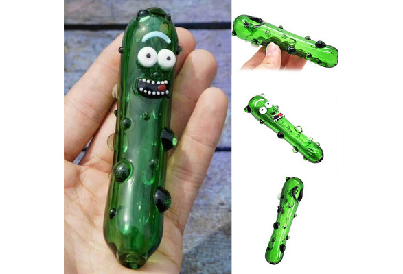 Cartoon Pickle Weed Pipes : Pickle Hand Pipe