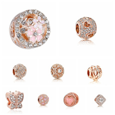 Charm Bracelet, charmbead, crystalbead, Crystal Jewelry