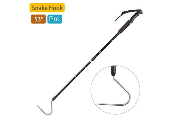 Reptile Hook, Snake Hook, And Durable Telescoping Snake Handling