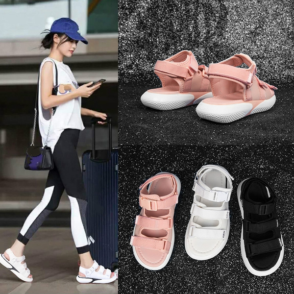 Women New Summer Sandals Sports Korean Sandals All match Flat