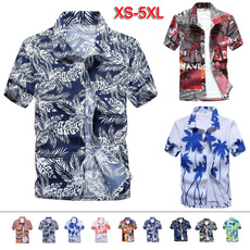 shortsleeveshirtsformen, Fashion, men shirt, Hawaiian