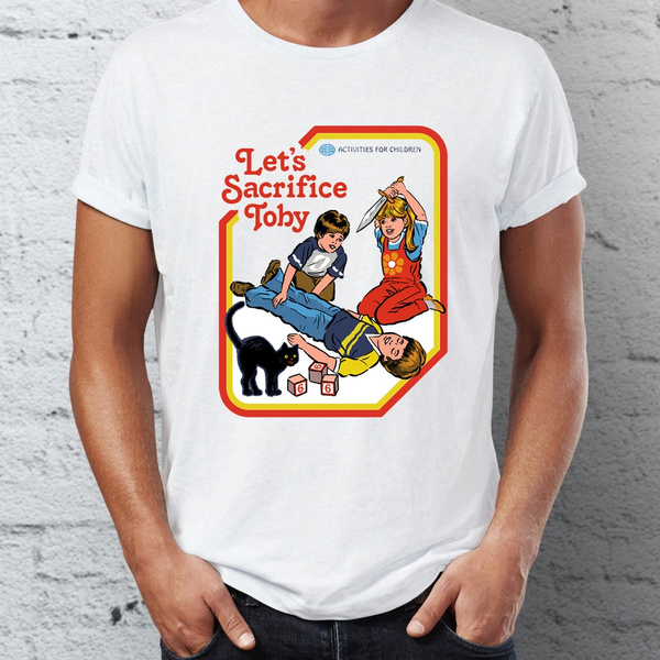 Men's T Shirt Let's Sacrifice Toby 