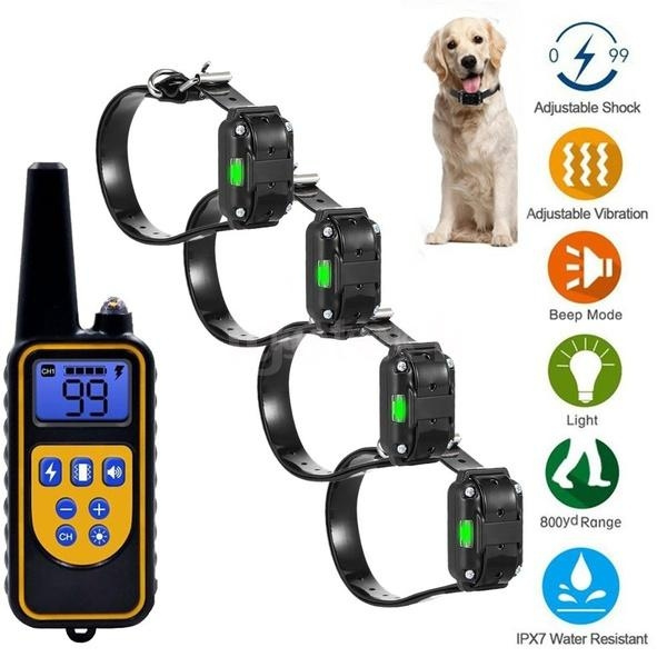 2018 Newest Remote Dog Training Collar Rechargeable And Rainproof