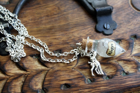 Always Necklace Professor Severus Snape bottle of Tears Necklace