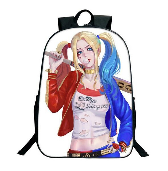 DC Harley Quinn Rucksack 18" Large Backpack