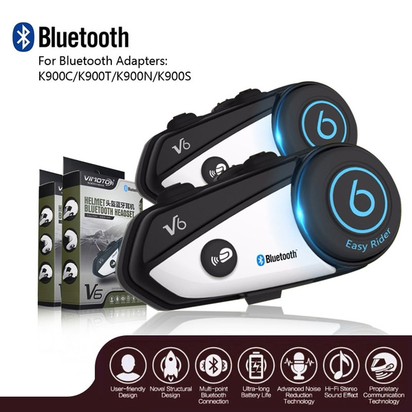 vimoto v6 helmet bluetooth headset