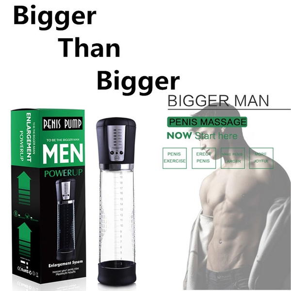 Men's Health Male Negative Pressure Electric, Manual Penis Stretch Exercise  Air Impeller, Male Health Care