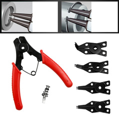 Pliers, pince, circlipplier, snapringset