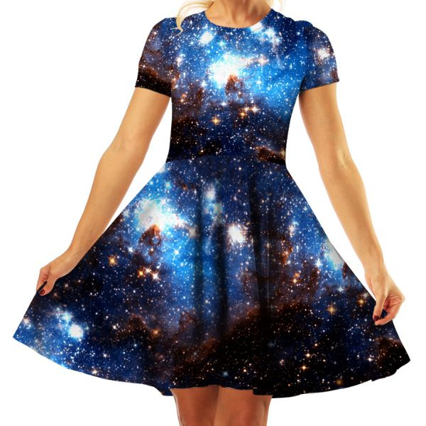galaxy party dress