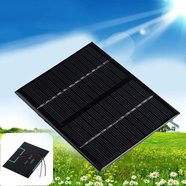 1Pc New 9V 3W Cell Solar Panel System For Light DIY Battery Cell