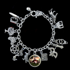 Charm Bracelet, thevampirediariescharmbracelet, Jewelry, house