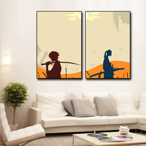 Anime Minimalist Poster Anime Posters Anime Wall Decor 