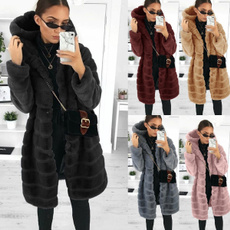 fur coat, womenswintercoat, rabbit, Winter