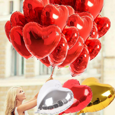 10 Pcs 10&quot; Love Heart Foil Balloons Wedding Party Birthday Decor